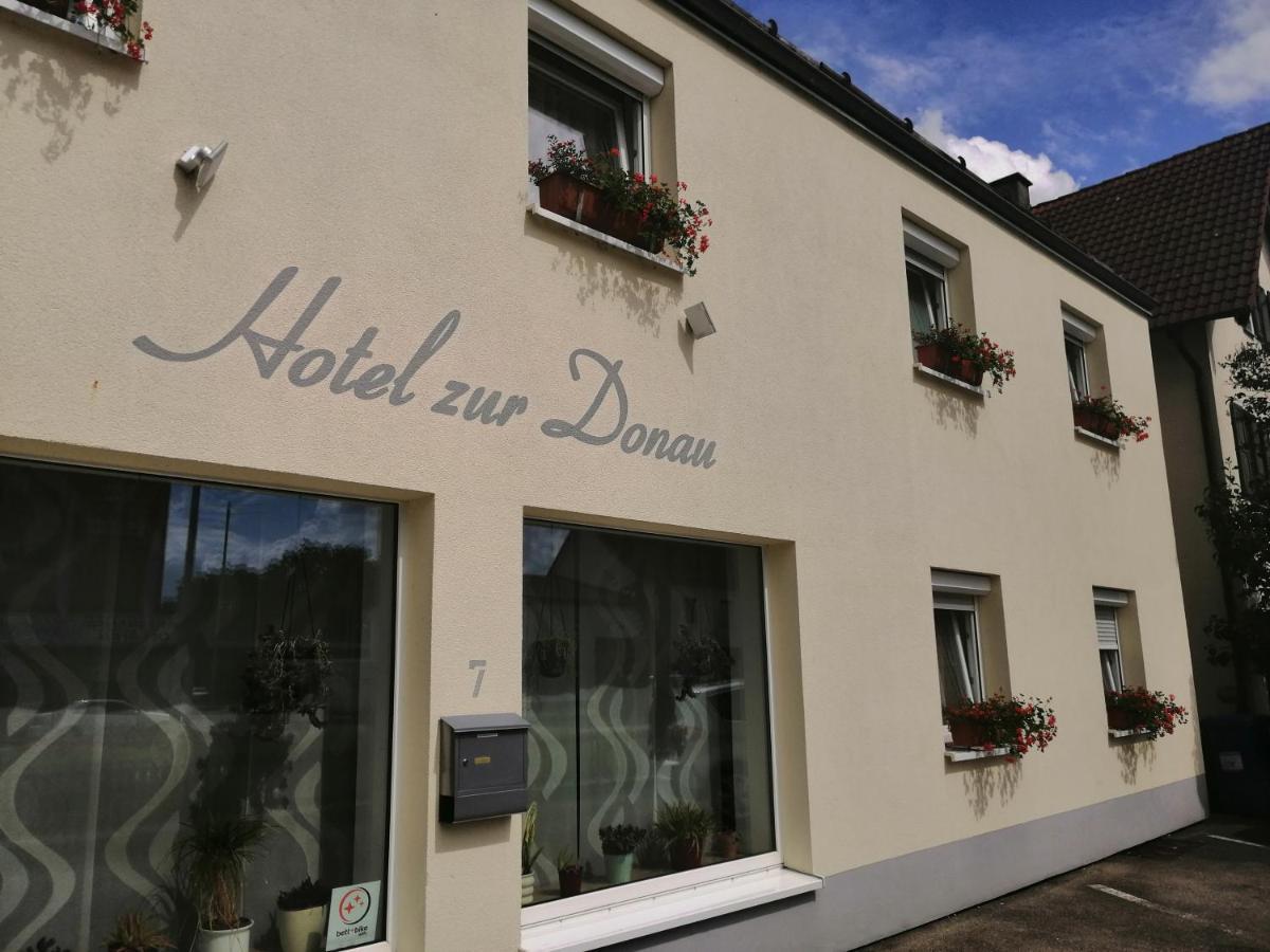 Hotel Zur Donau Диллинген-ан-дер-Донау Экстерьер фото
